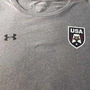USA Under Armour Long Sleeve T Shirt